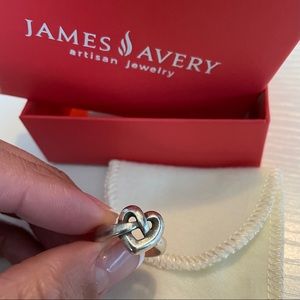 James Avery Heart Knot Ring size 5